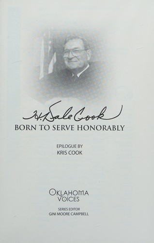 Cover for H. Dale Cook