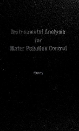 Cover for Instrumental analysis for water pollution control