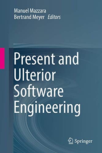 Cover for Present and Ulterior Software Engineering