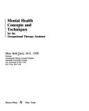 Cover for Mental health concepts and techniques for the occupational therapy assistant