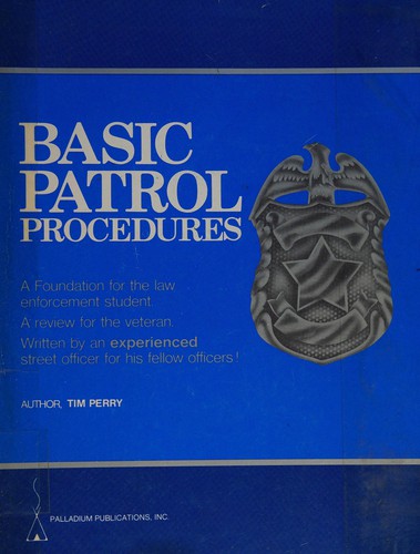 Cover for Basic patrol procedures
