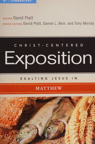 Cover for Exalting Jesus in Matthew