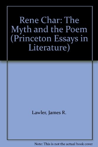 Cover for René Char