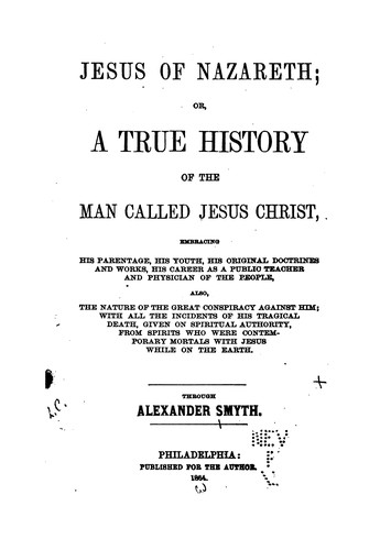 Cover for Jesus of Nazareth