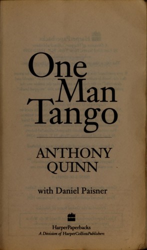 Cover for One man tango