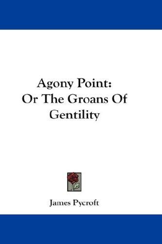 Cover for Agony Point