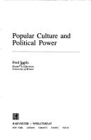 Cover for Popular culture and political power