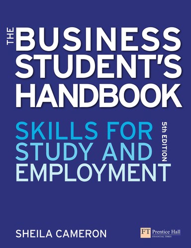 Cover for The business student's handbook