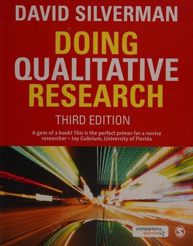 Cover for Doing qualitative research