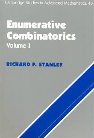 Cover for Enumerative Combinatorics, Volume 1