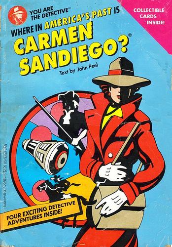 Cover for Where in America's past is Carmen Sandiego?