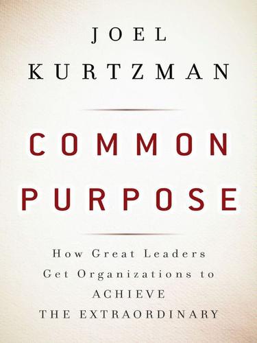 Cover for Common Purpose