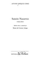 Cover for Sansón nazareno