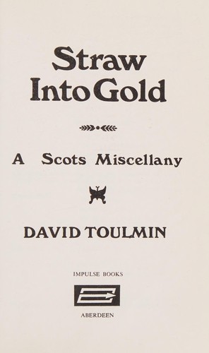 Cover for Straw into gold