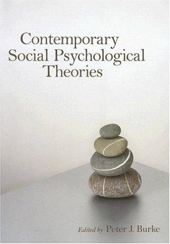 Cover for Contemporary Social Psychological Theories