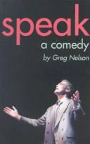 Cover for Speak