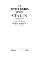 Cover for The Soviet Union since Stalin
