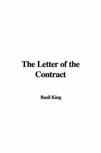 Cover for The Letter of the Contract