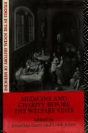 Cover for Medicine and charity before the welfare state