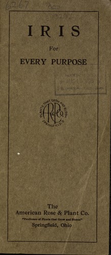 Cover for Iris for every purpose [price list]