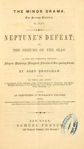 Cover for Neptune's defeat