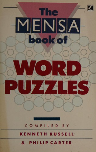 Cover for The Mensa book of word puzzles