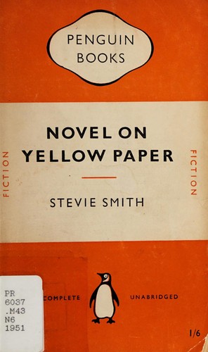 Cover for Novel on yellow paper
