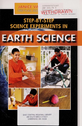 Cover for Step-by-step experiments in earth science