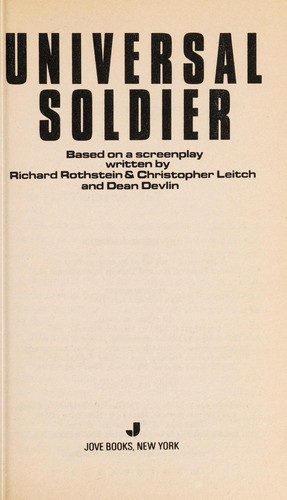 Cover for Universal Soldier