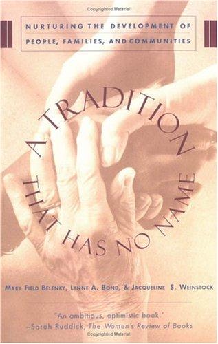 Cover for A Tradition That Has No Name