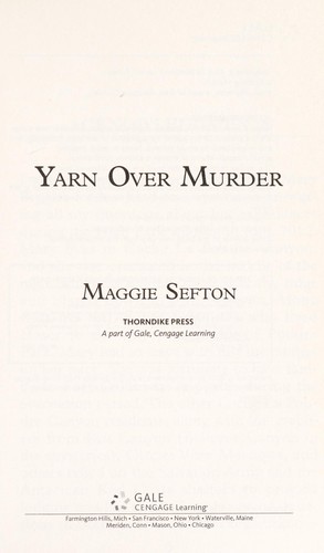 Cover for Yarn over murder