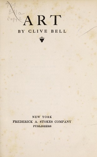 Cover for Art
