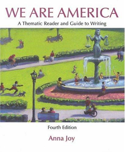 Cover for We are America