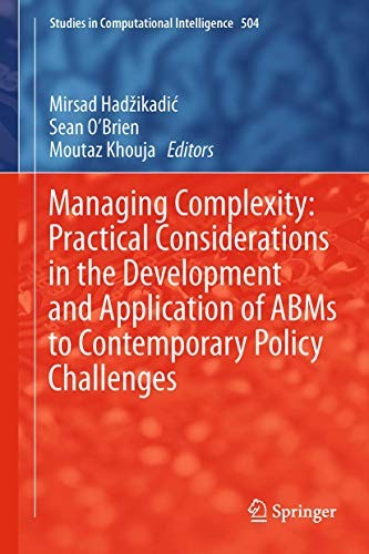 Cover for Managing Complexity