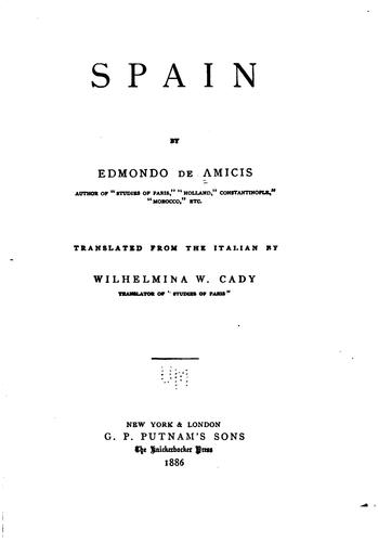 Cover for Spain