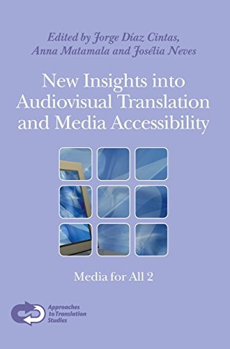 Cover for New insights into audiovisual translation and media accessibility