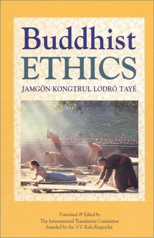Cover for Buddhist ethics