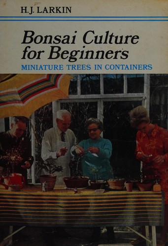Cover for Bonsai for beginners.