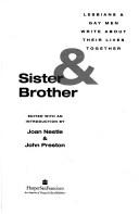 Cover for Sister and Brother