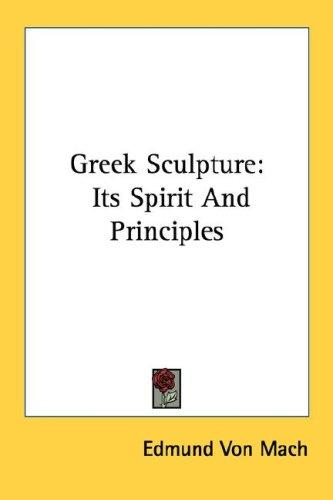 Cover for Greek Sculpture