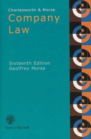 Cover for Charlesworth and Morse