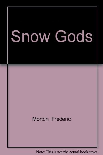 Cover for Snow gods