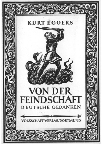 Cover for Von der Feindschaft