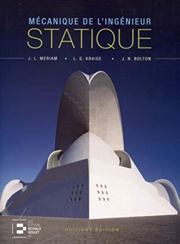 Cover for Statique - Mécanique de l'ingénieur