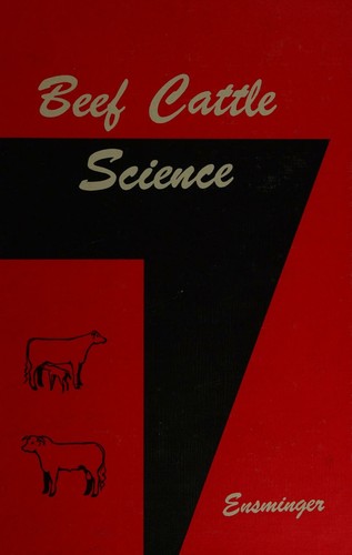 Cover for Beef cattle science, (His Animal agriculture series)