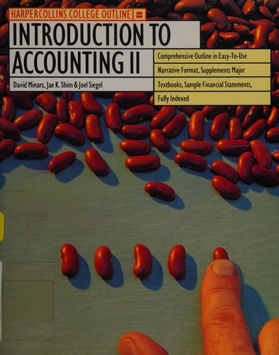 Cover for Introduction to accounting II