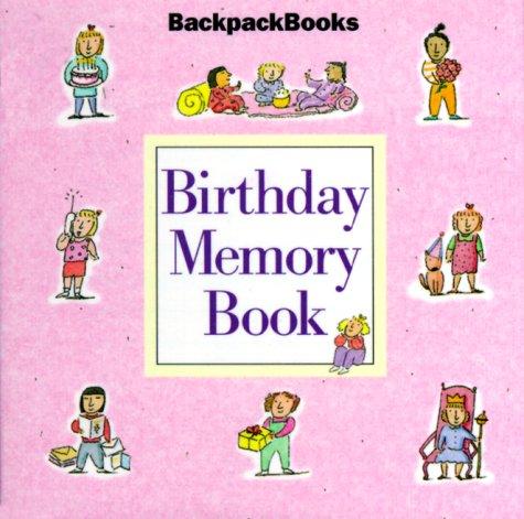 Cover for Birthday Memory Book (American Girl Backpack Books)