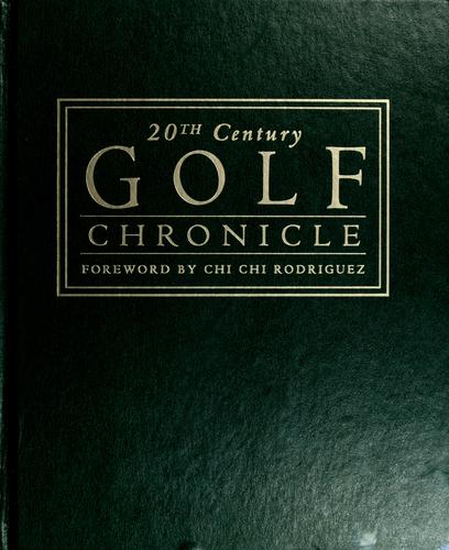 Cover for 20th century golf chronicle