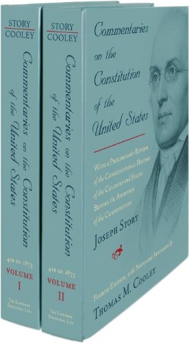 Cover for Commentaries on the Constitution of the United States