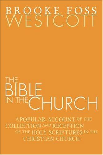 Cover for The Bible in the Church